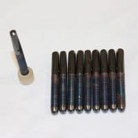 Tuning pins  x 10 (5 x 44mm) blued new