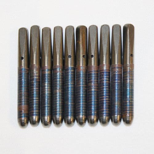 Tuning pins x 10 (5 x 44mm) blued new