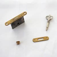 Upright Piano Lock with triangular key