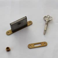 Upright Piano Lock with triangular key