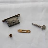 Upright Piano Lock with triangular key