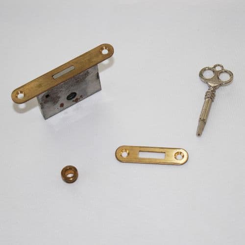 Upright Piano Lock with triangular key