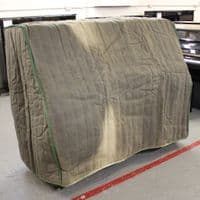 Upright Piano Transit Cover Green quilted SH