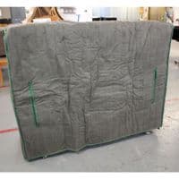 Upright Piano Transit Cover Green quilted SH