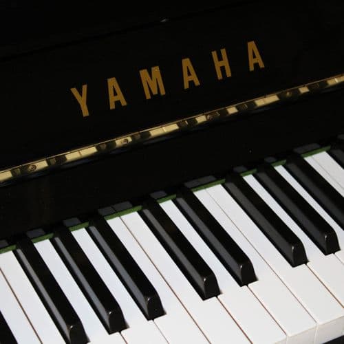 Yamaha U3 AS Traditional Upright Piano Black Polished c1989