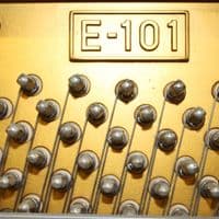 Young Chang  109cm Upright Piano Walnut  c1990