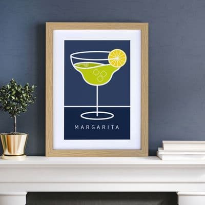 Margarita Cocktail Drink Art