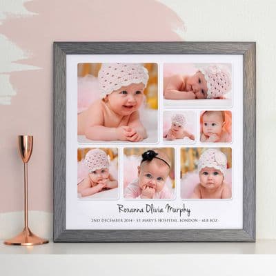 Personalised Baby Photo Collage