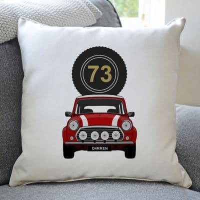 Personalised Car Number Plate Cushion