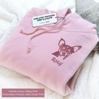 Personalised Embroidered Dog Hoodie