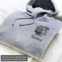 Personalised Embroidered Dog Hoodie