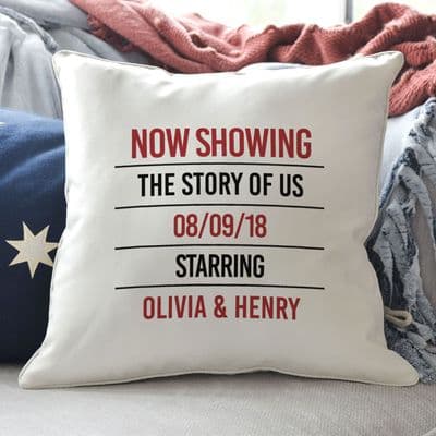 Personalised Movie Night Cushion