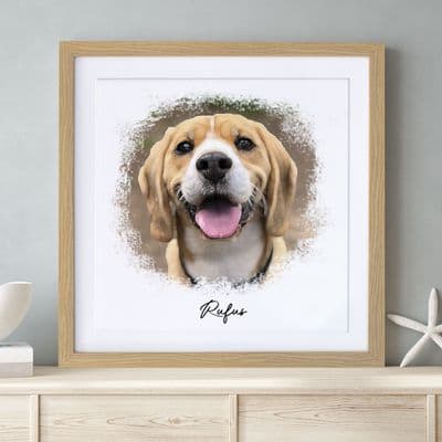 Personalised Pet Digital Drawing