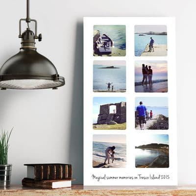 Personalised Photo Collage Portrait Art