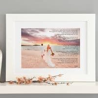 Personalised Photo With Words Or Lyrics Artwork