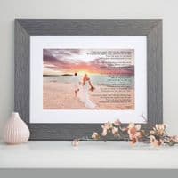Personalised Photo With Words Or Lyrics Artwork