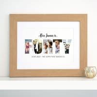 Personalised Photos Inside Forty Birthday Collage