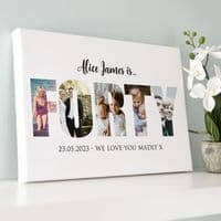 Personalised Photos Inside Forty Birthday Collage