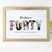Personalised Photos Inside Forty Birthday Collage