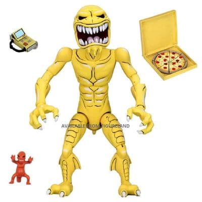 (MINOR BOX ISSUE) TEENAGE MUTANT NINJA TURTLES CARTOON SERIES PIZZA MONSTER PACK FROM NECA