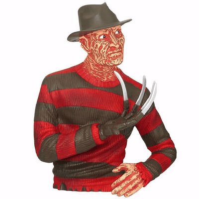 A NIGHTMARE ON ELM STREET FREDDY KRUEGER BUST BANK FROM MONOGRAM INTERNATIONAL