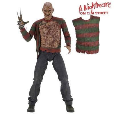 A NIGHTMARE ON ELM STREET PART 3 DREAM WARRIORS 1:4 SCALE FREDDY ACTION FIGURE FROM NECA