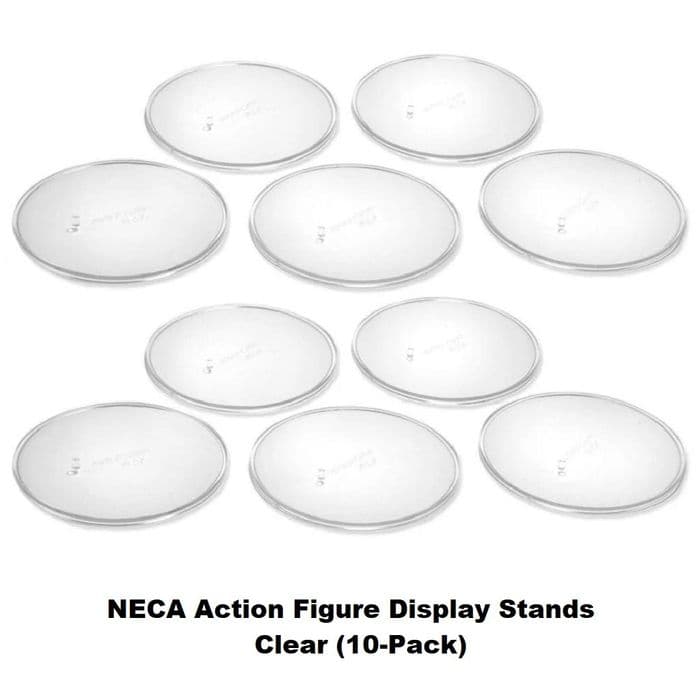 ACTION FIGURE DISPLAY STANDS CLEAR 10PACK FROM NECA