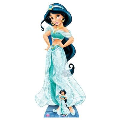 ALADDIN CLASSIC JASMINE DISNEY CARDBOARD CUT OUT