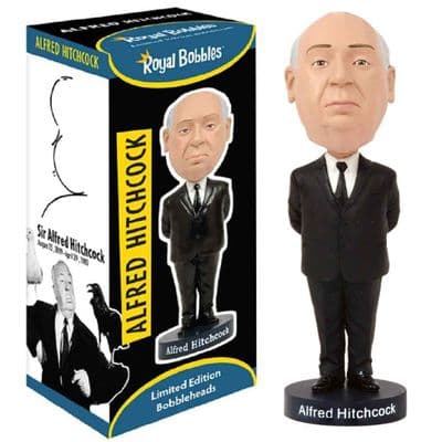 ALFRED HITCHCOCK BOBBLEHEAD FROM ROYAL BOBBLES