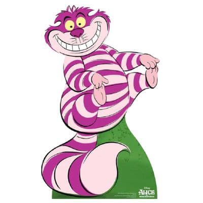 ALICE IN WONDERLAND CLASSIC CHESHIRE CAT DISNEY CARDBOARD CUT OUT