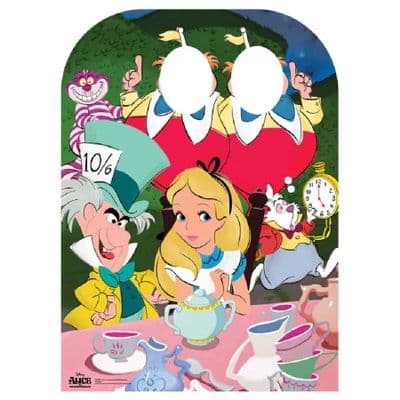 ALICE IN WONDERLAND CLASSIC DISNEY STAND IN CARDBOARD CUT OUT