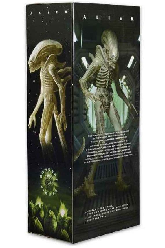 ALIEN 1 4 SCALE TRANSLUCENT ALIEN CONCEPT PROTOTYPE SUIT ACTION FIGURE ...
