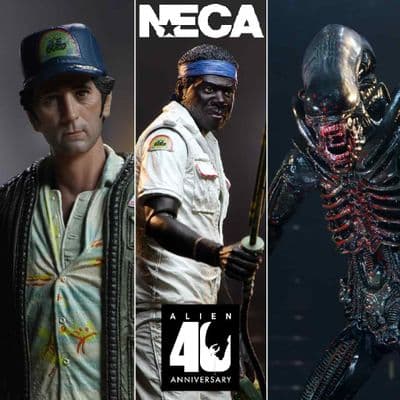 ALIEN 40TH ANNIVERSARY SERIES 2 ACTION FIGURES ASSORTMENT FROM NECA