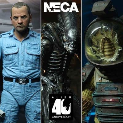 ALIEN 40TH ANNIVERSARY WAVE 3 ACTION FIGURES ASSORTMENT FROM NECA