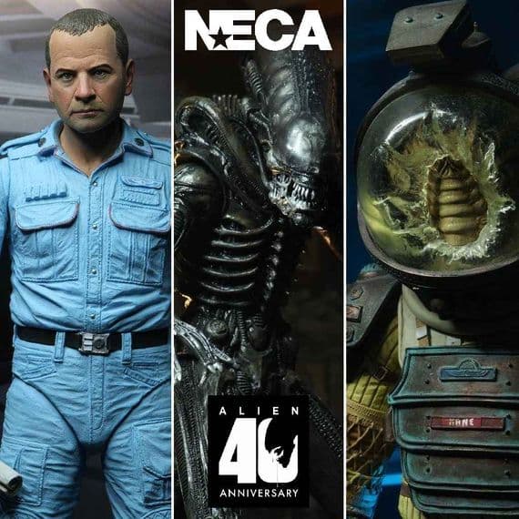 ALIEN 40TH ANNIVERSARY WAVE 3 ACTION FIGURES ASSORTMENT FROM NECA
