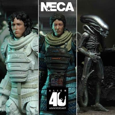 ALIEN 40TH ANNIVERSARY WAVE 4 ACTION FIGURES ASSORTMENT FROM NECA