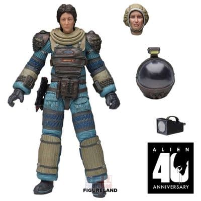 ALIEN 40TH ANNIVERSARY WAVE 4 LAMBERT IN COMPRESSION SUIT ACTION FIGURE FROM NECA