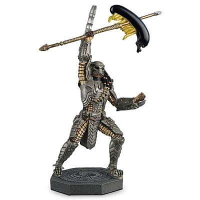 ALIEN & PREDATOR COLLECTION ALIEN VS PREDATOR 1:16 SCAR PREDATOR FIGURINE FROM EAGLEMOSS