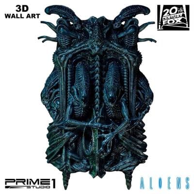 ALIENS 3D WALL ART LIMITED EDITION SCULPTURE FROM PRIME 1 STUDIO