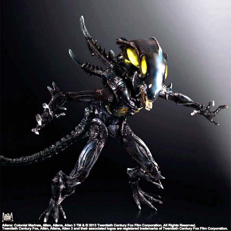 ALIENS COLONIAL MARINES PLAY ARTS KAI SPITTER ACTION FIGURE FROM