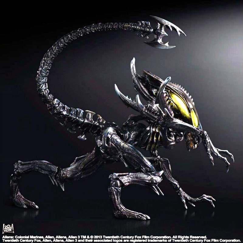 ALIENS COLONIAL MARINES PLAY ARTS KAI SPITTER ACTION FIGURE FROM