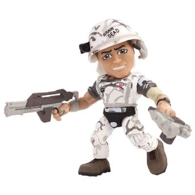 ALIENS HUSDON GREY CAMO ACTION VINYL FIGURE FROM THE LOYAL SUBJECTS