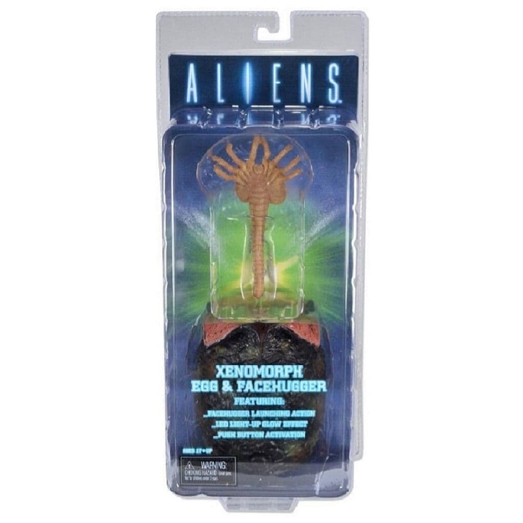 ALIENS LIGHT-UP ALIEN EGG WITH LAUNCHING FACEHUGGER FROM NECA
