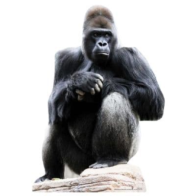 ANIMALS GORILLA CARDBOARD CUT OUT