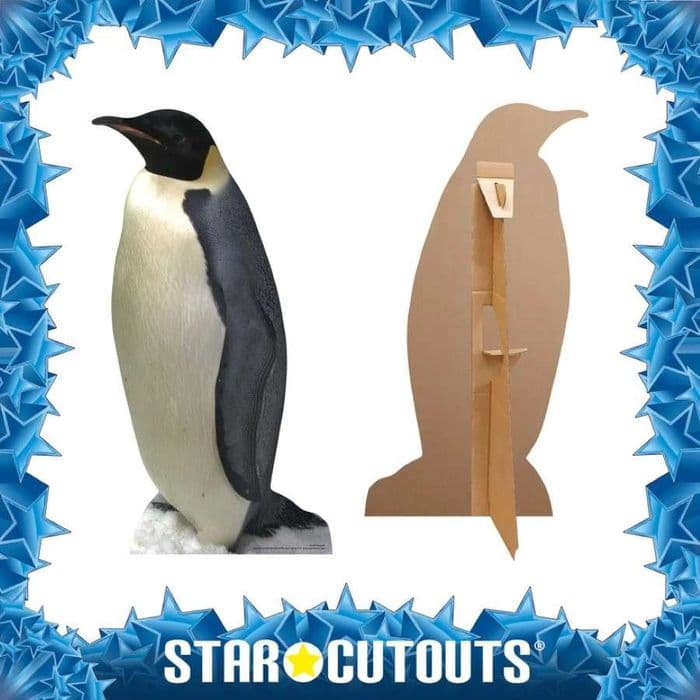 ANIMALS PENGUIN CARDBOARD CUT OUT