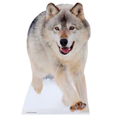 ANIMALS WOLF CARDBOARD CUT OUT
