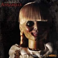 ANNABELLE 18 INCH ROTO PLUSH PROP REPLICA DOLL FROM MEZCO TOYZ