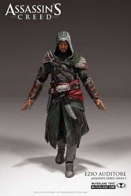ASSASSIN'S CREED SERIES 5 - IL TRICOLORE EZIO AUDITORE ACTION FIGURE FROM MCFARLANE TOYS