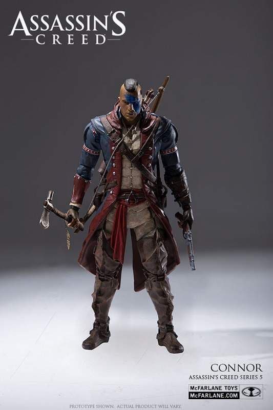 ASSASSIN S CREED SERIES 5 - REVOLUTIONARY CONNOR ACTION FIGURE