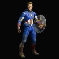 AVENGERS 1:4 SCALE BATTLE DAMAGED CAPTAIN AMERICA ACTION FIGURE FROM NECA